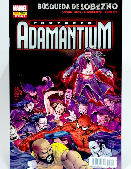 CÓMIC DE KIOSCO BÚSQUEDA LOBEZNO PROYECTO ADAMANTIUM 2 PANINI MARVEL GRAPA