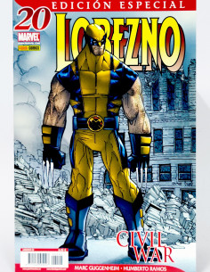 CÓMIC DE KIOSCO LOBEZNO 20 CIVIL WAR EDICIÓN ESPECIAL...