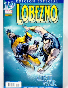 CÓMIC DE KIOSCO LOBEZNO 19 CIVIL WAR EDICIÓN ESPECIAL...
