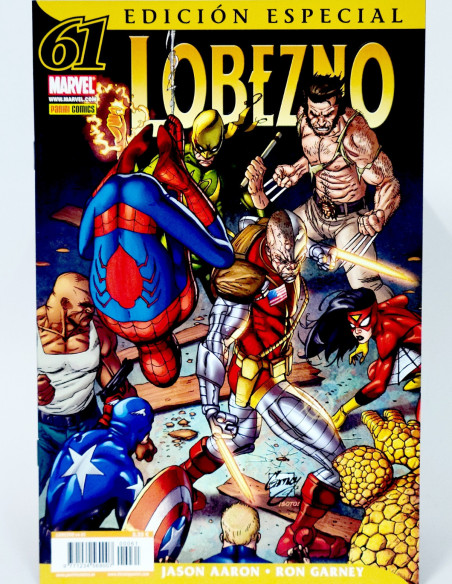 CÓMIC DE KIOSCO LOBEZNO 61 EDICIÓN ESPECIAL PANINI VOL.5 MARVEL VOLUMEN GRAPA