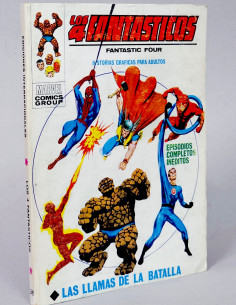 CÓMIC LOS 4 FANTASTICOS 36 LAS LLAMAS DE LA BATALLA VOL.1...