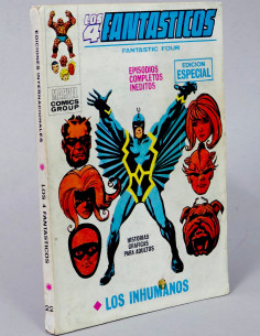 CÓMIC LOS 4 FANTASTICOS 22 LOS INHUMANOS VOL.1 VERTICE...
