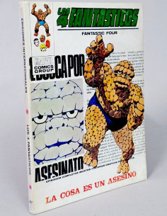 CÓMIC LOS 4 FANTASTICOS 46 LA COSA ES UN ASESINO VOL.1...