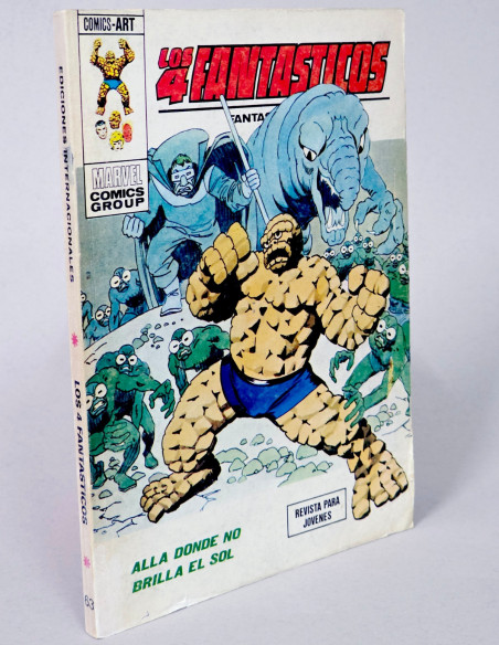 CÓMIC LOS 4 FANTASTICOS 63 ALLÁ DONDE NO BRILLA EL SOL VOL.1 VERTICE MARVEL VOLUMEN TACO BUEN ESTADO