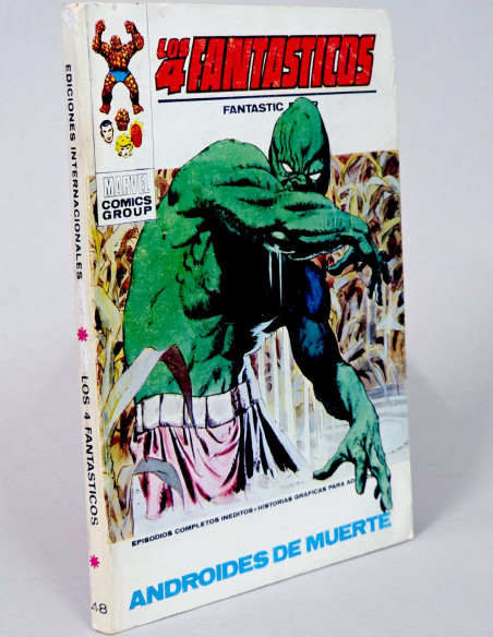 CÓMIC LOS 4 FANTASTICOS 48 ANDROIDES DE MUERTE VOL.1 VERTICE MARVEL VOLUMEN TACO BUEN ESTADO