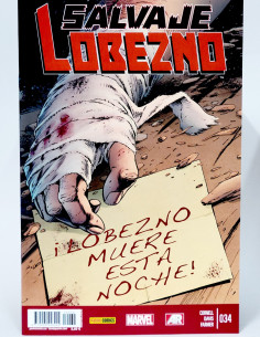 CÓMIC DE KIOSCO SALVAJE LOBEZNO 34 VOL.5 PANINI MARVEL...