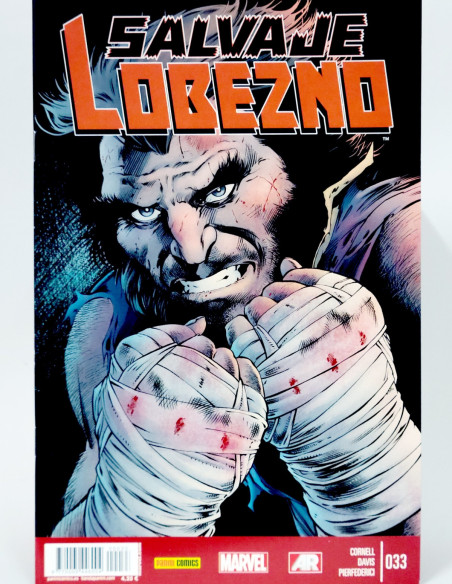 CÓMIC DE KIOSCO SALVAJE LOBEZNO 33 VOL.5 PANINI MARVEL VOLUMEN GRAPA