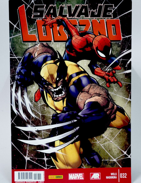 CÓMIC DE KIOSCO SALVAJE LOBEZNO 32 VOL.5 PANINI MARVEL VOLUMEN GRAPA
