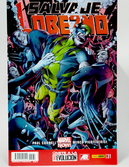 CÓMIC DE KIOSCO SALVAJE LOBEZNO 31 VOL.5 PANINI MARVEL VOLUMEN GRAPA