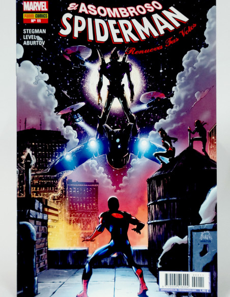 CÓMIC DE KIOSCO EL ASOMBROSO SPIDERMAN 11 RENUEVA TUS VOTOS PANINI MARVEL GRAPA