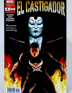 CÓMIC DE KIOSCO EL CASTIGADOR 4 PANINI MARVEL GRAPA