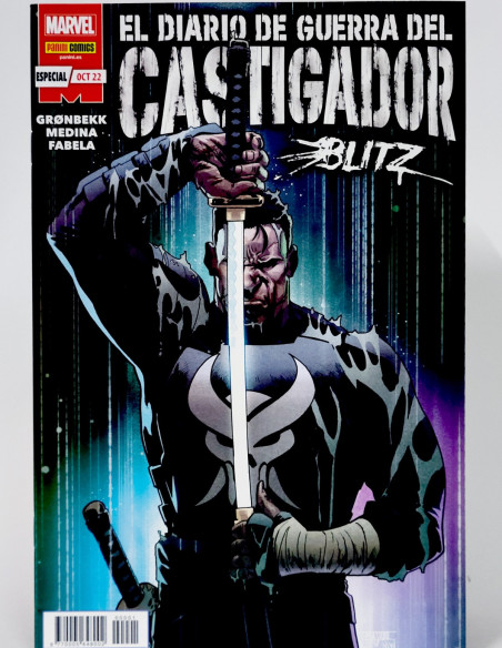 CÓMIC DE KIOSCO EL DIARIO DE GUERRA DEL CASTIGADOR ESPECIAL OCTUBRE 2022 PANINI MARVEL GRAPA