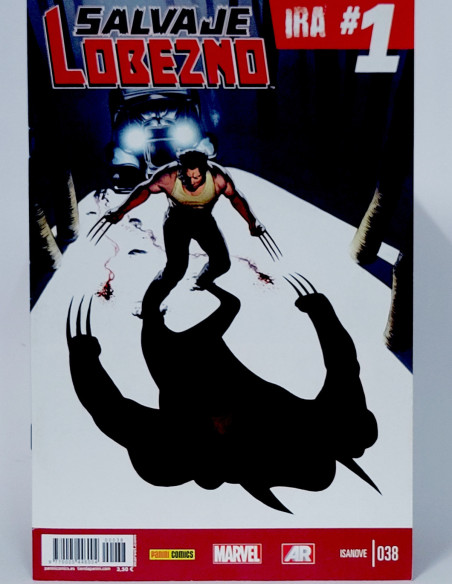 CÓMIC CASI EXCELENTE SALVAJE LOBEZNO 38 VOL.5 PANINI MARVEL VOLUMEN GRAPA