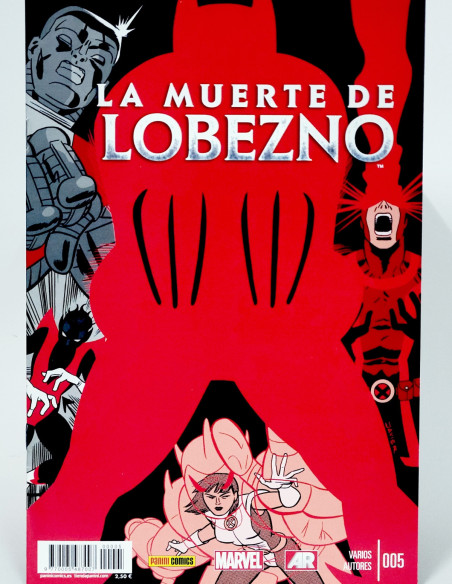 CÓMIC DE KIOSCO LA MUERTE DE LOBEZNO 5 PANINI MARVEL GRAPA