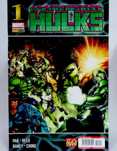 CÓMIC DE KIOSCO LOS INCREÍBLES HULKS 1 PANINI MARVEL GRAPA