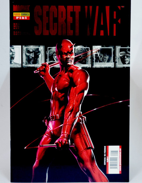 CÓMIC DE KIOSCO SECRET WAR 5 PANINI MARVEL GRAPA