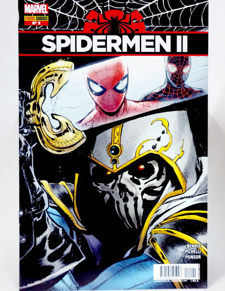 CÓMIC DE KIOSCO SPIDERMEN II 2 PANINI MARVEL GRAPA