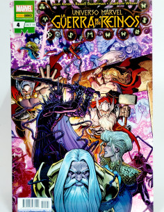 CÓMIC DE KIOSCO UNIVERSO MARVEL LA GUERRA DE LOS REINOS 4...