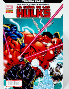 CÓMIC DE KIOSCO LA CAÍDA DE LOS HULKS 26 PANINI MARVEL GRAPA