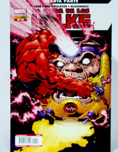CÓMIC DE KIOSCO LA CAÍDA DE LOS HULKS 27 PANINI MARVEL GRAPA
