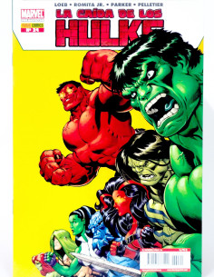 CÓMIC DE KIOSCO LA CAÍDA DE LOS HULKS 24 PANINI MARVEL GRAPA