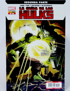 CÓMIC DE KIOSCO LA CAÍDA DE LOS HULKS 25 PANINI MARVEL GRAPA