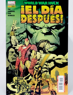 CÓMIC DE KIOSCO WORLD WAR HULK EL DIA DESPUÉS PANINI...