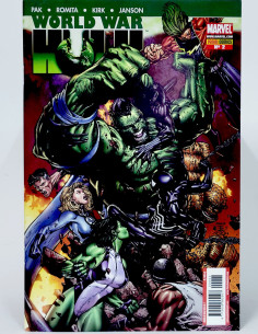 CÓMIC DE KIOSCO WORLD WAR HULK 2 PANINI MARVEL GRAPA
