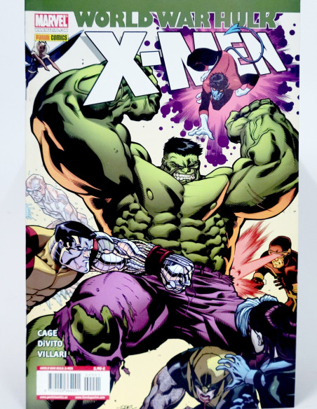 CÓMIC DE KIOSCO WORLD WAR HULK X-MEN PANINI MARVEL GRAPA