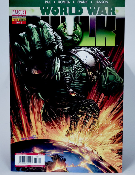 CÓMIC DE KIOSCO WORLD WAR HULK 1 PANINI MARVEL GRAPA
