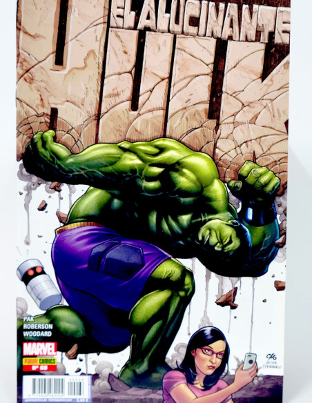 CÓMIC DE KIOSCO EL ALUCINANTE HULK 68 PANINI MARVEL GRAPA