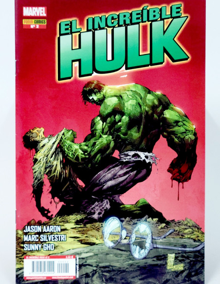 CÓMIC DE KIOSCO EL INCREÍBLE HULK 2 PANINI MARVEL GRAPA