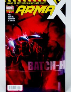 CÓMIC DE KIOSCO ARMA-X 5 ARMAS DESTRUCCIÓN MUTANTE PANINI...
