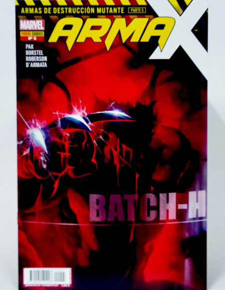CÓMIC DE KIOSCO ARMA-X 5 ARMAS DESTRUCCIÓN MUTANTE PANINI MARVEL GRAPA