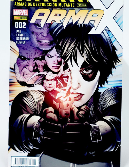 CÓMIC DE KIOSCO ARMA-X 2 ARMAS DESTRUCCIÓN MUTANTE PANINI MARVEL GRAPA