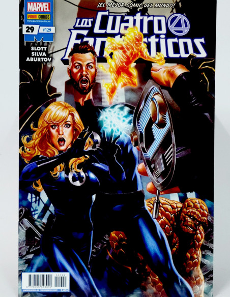 CÓMIC DE KIOSCO LOS CUATRO FANTÁSTICOS 129 VOL.7 PANINI VOLUMEN 29 MARVEL GRAPA