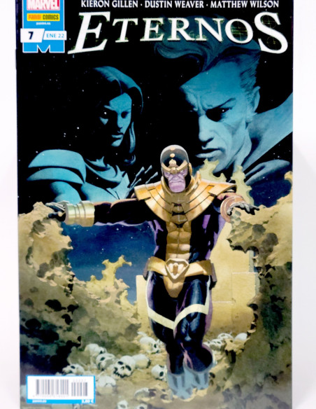 CÓMIC DE KIOSCO ETERNOS 7 ENERO 2022 PANINI MARVEL GRAPA