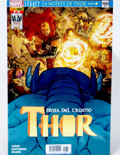 CÓMIC DE KIOSCO THOR DIOSA DEL TRUENO 84 PANINI MARVEL GRAPA