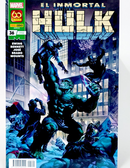 CÓMIC DE KIOSCO EL INMORTAL HULK 112 PANINI 36 MARVEL GRAPA