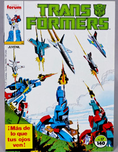 CÓMIC DE KIOSCO TRANSFORMERS 17 FORUM MARVEL GRAPA