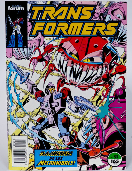 CÓMIC DE KIOSCO TRANSFORMERS 52 FORUM MARVEL GRAPA