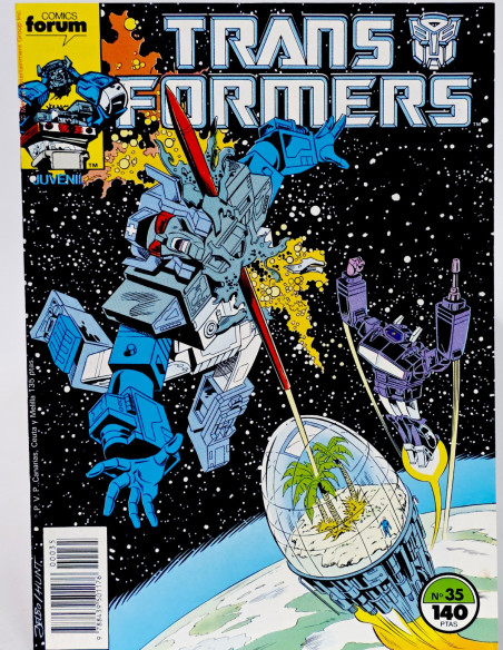 CÓMIC DE KIOSCO TRANSFORMERS 35 FORUM MARVEL GRAPA