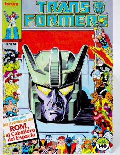 CÓMIC DE KIOSCO TRANSFORMERS 18 FORUM MARVEL GRAPA