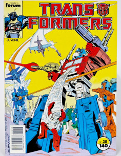 CÓMIC DE KIOSCO TRANSFORMERS 38 FORUM MARVEL GRAPA