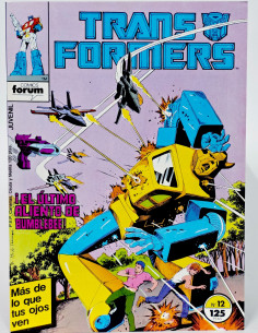 CÓMIC DE KIOSCO TRANSFORMERS 12 FORUM MARVEL GRAPA