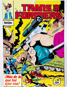 CÓMIC DE KIOSCO TRANSFORMERS 10 FORUM MARVEL GRAPA
