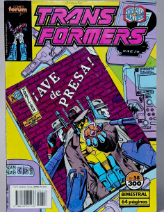 CÓMIC TRANSFORMERS 58 FORUM MARVEL GRAPA MUY BUEN ESTADO