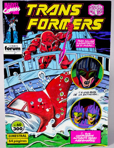 CÓMIC TRANSFORMERS 60 FORUM MARVEL GRAPA MUY BUEN ESTADO