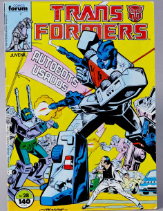 CÓMIC TRANSFORMERS 28 FORUM MARVEL GRAPA MUY BUEN ESTADO