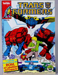 CÓMIC TRANSFORMERS 15 FORUM MARVEL GRAPA MUY BUEN ESTADO